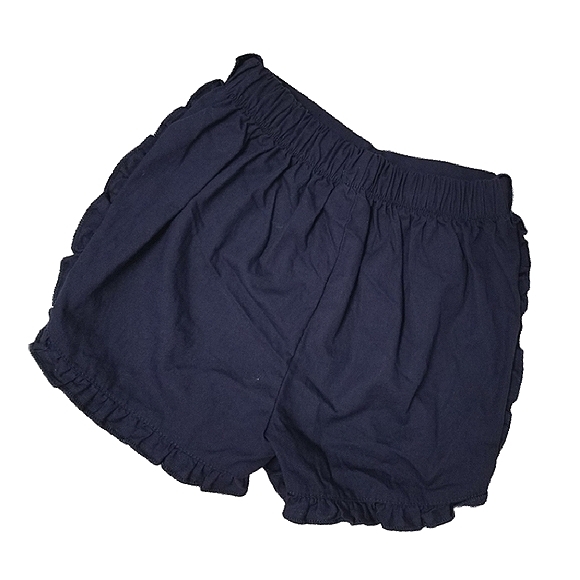 Isaac Mizrahi Navy All Cotton Ruffled Short 18m - Picture 2 of 5